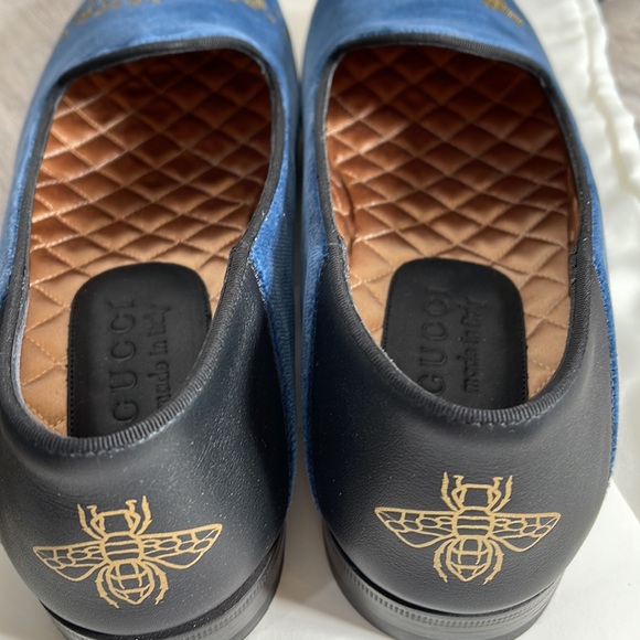 NWT GUCCI MENS SUEDE LOAFERS. - Picture 7 of 7